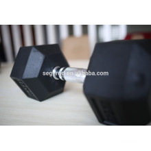 Rubber Hex dumbells